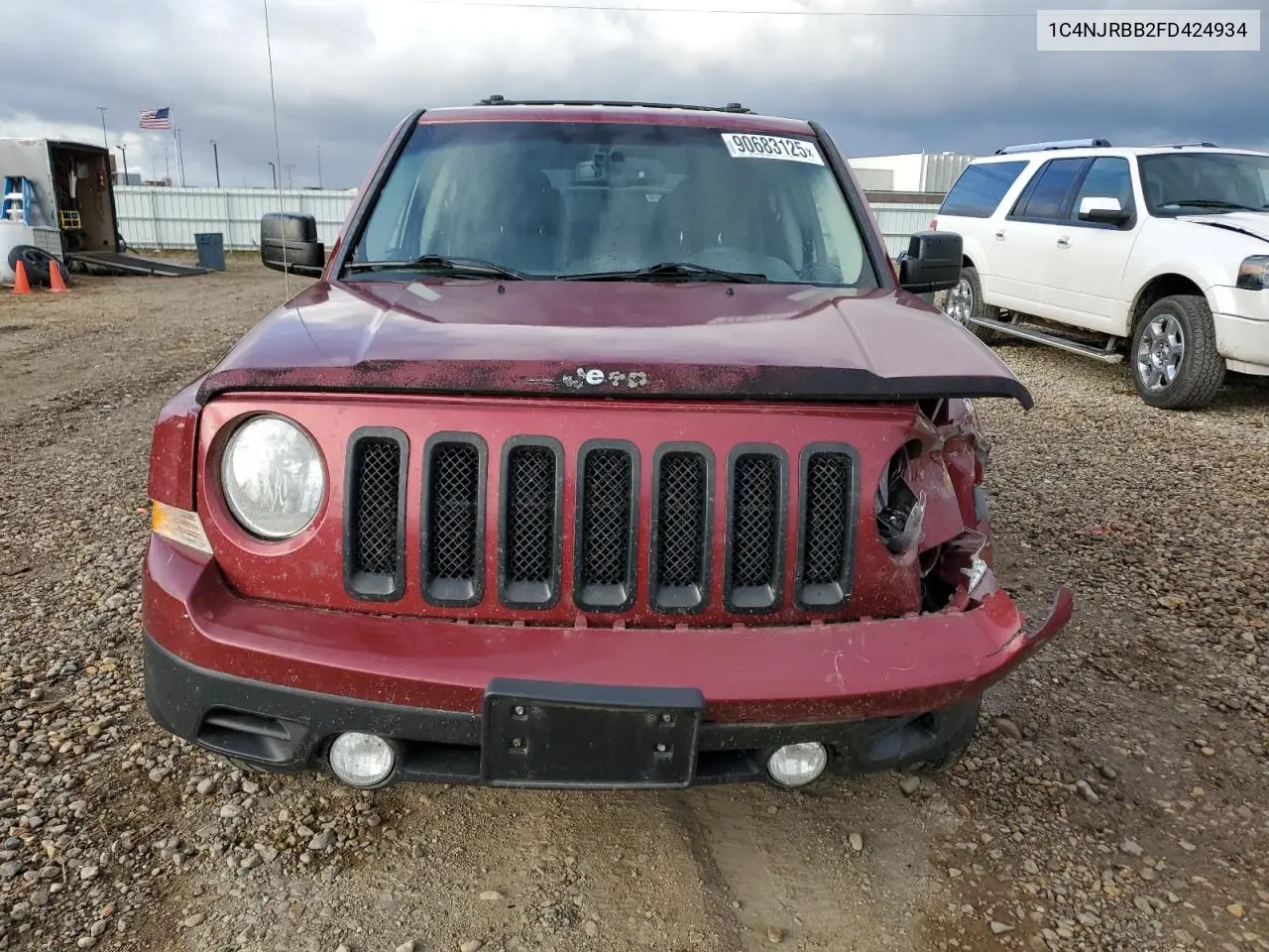 1C4NJRBB2FD424934 2015 Jeep Patriot Sport