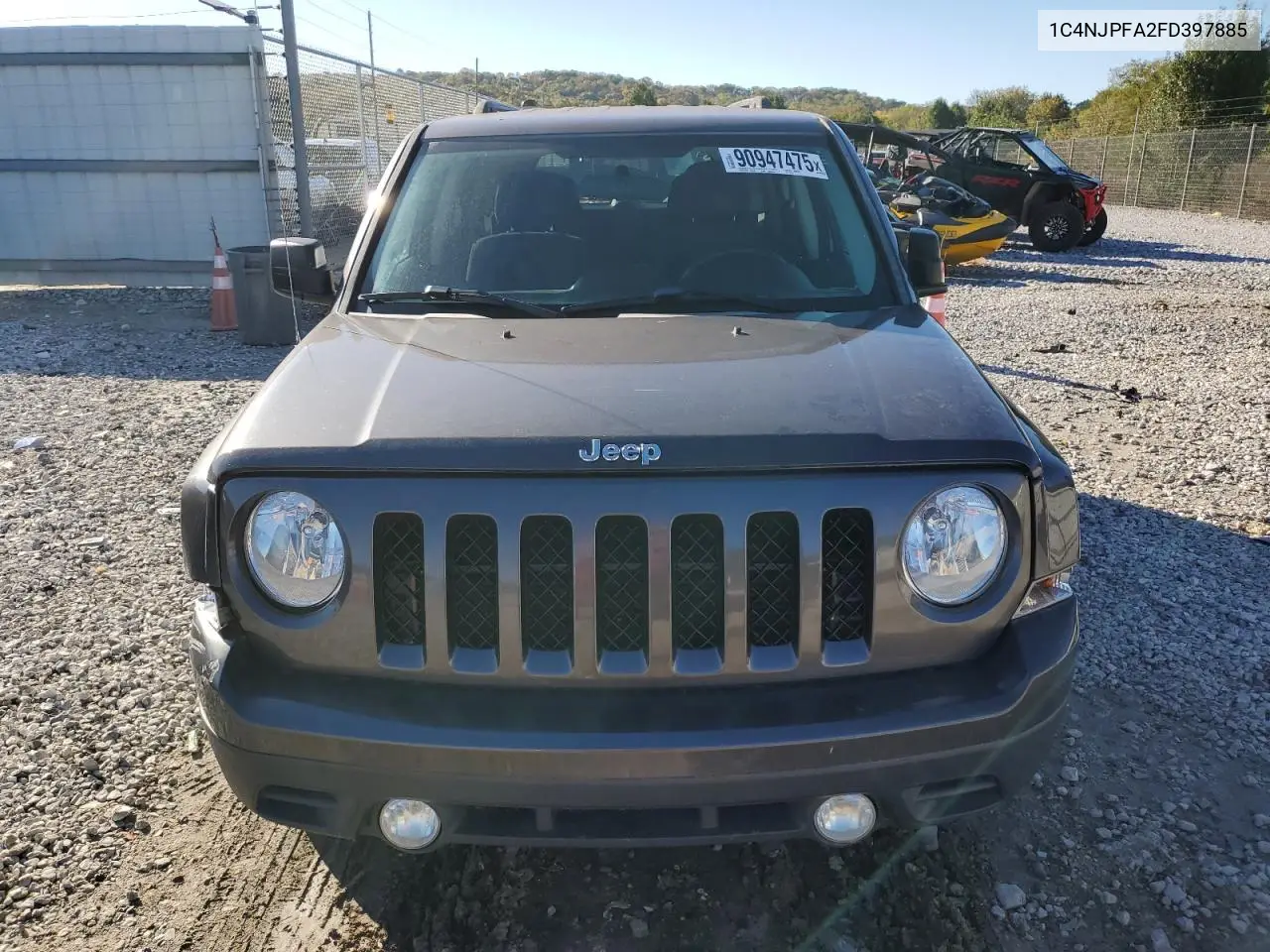 1C4NJPFA2FD397885 2015 Jeep Patriot Latitude
