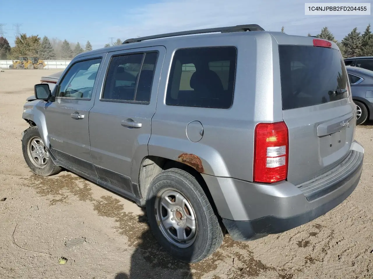 1C4NJPBB2FD204455 2015 Jeep Patriot Sport