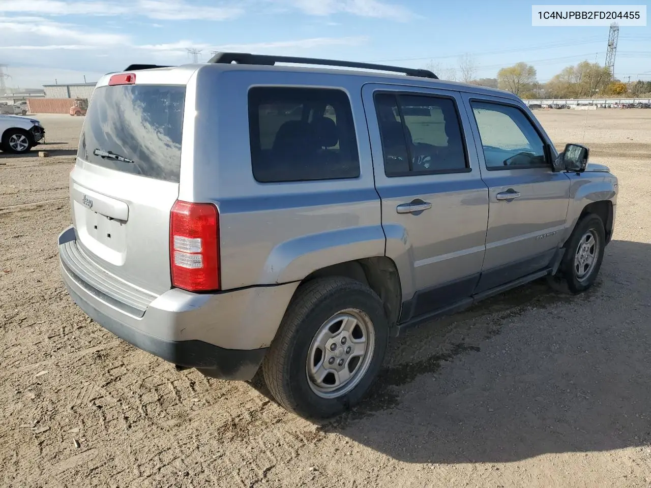 1C4NJPBB2FD204455 2015 Jeep Patriot Sport