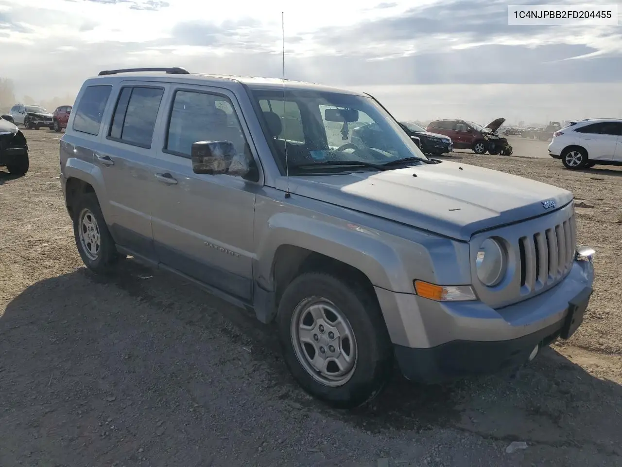 1C4NJPBB2FD204455 2015 Jeep Patriot Sport