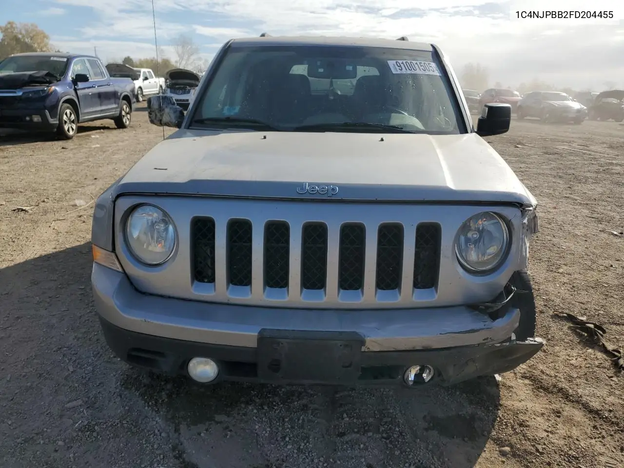 1C4NJPBB2FD204455 2015 Jeep Patriot Sport