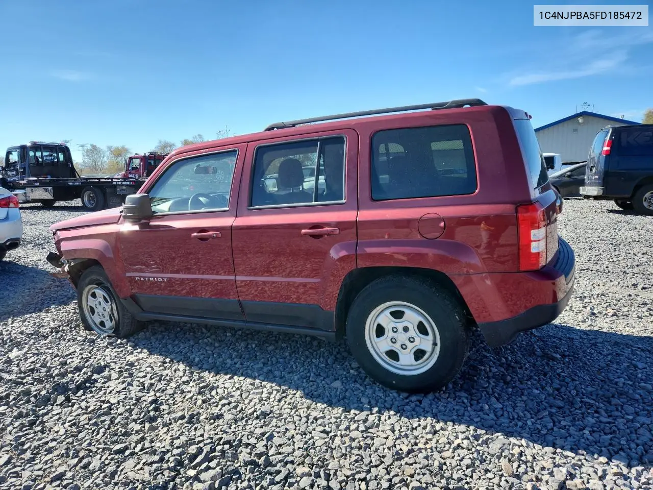 1C4NJPBA5FD185472 2015 Jeep Patriot Sport