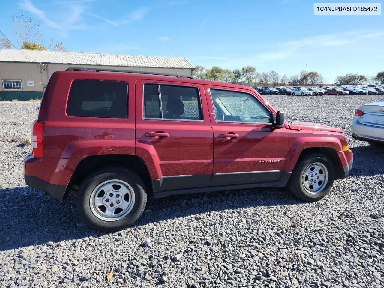 1C4NJPBA5FD185472 2015 Jeep Patriot Sport