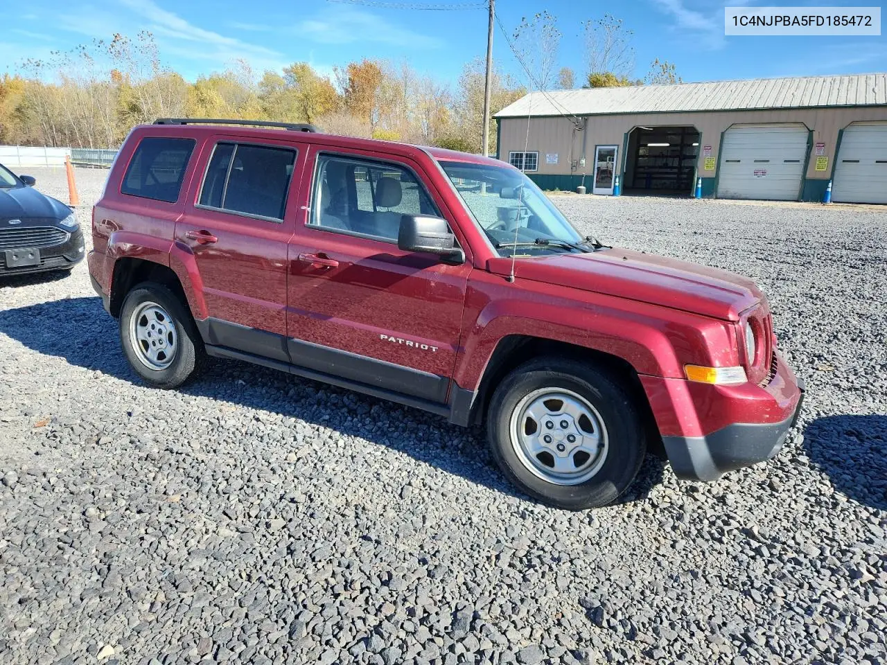 1C4NJPBA5FD185472 2015 Jeep Patriot Sport