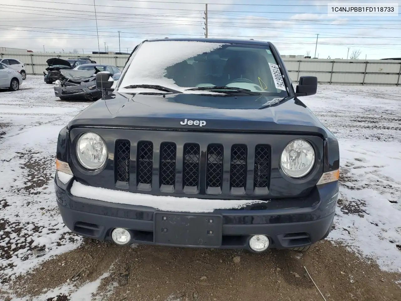 1C4NJPBB1FD118733 2015 Jeep Patriot Sport