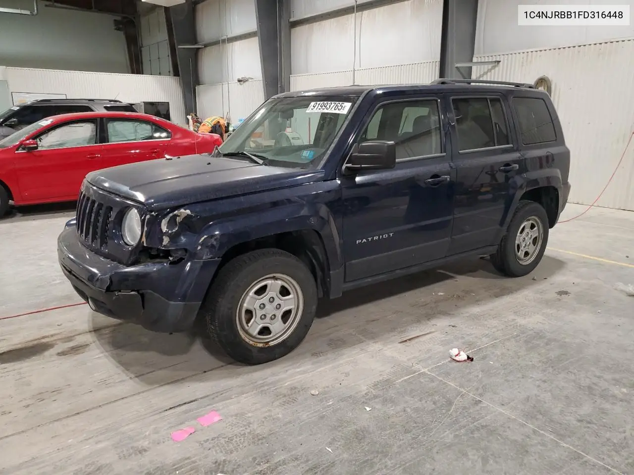1C4NJRBB1FD316448 2015 Jeep Patriot Sport