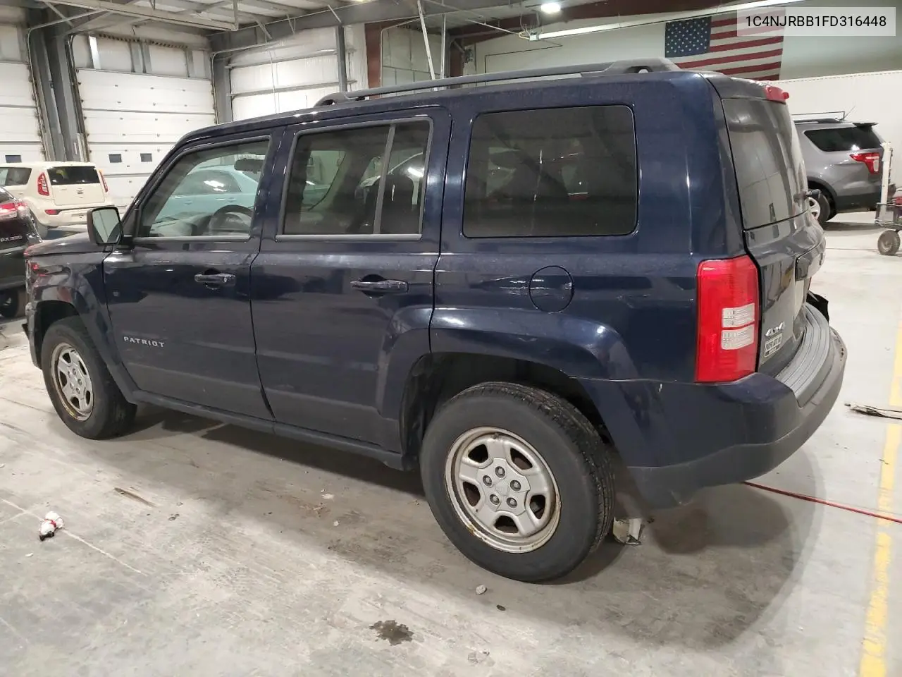 1C4NJRBB1FD316448 2015 Jeep Patriot Sport