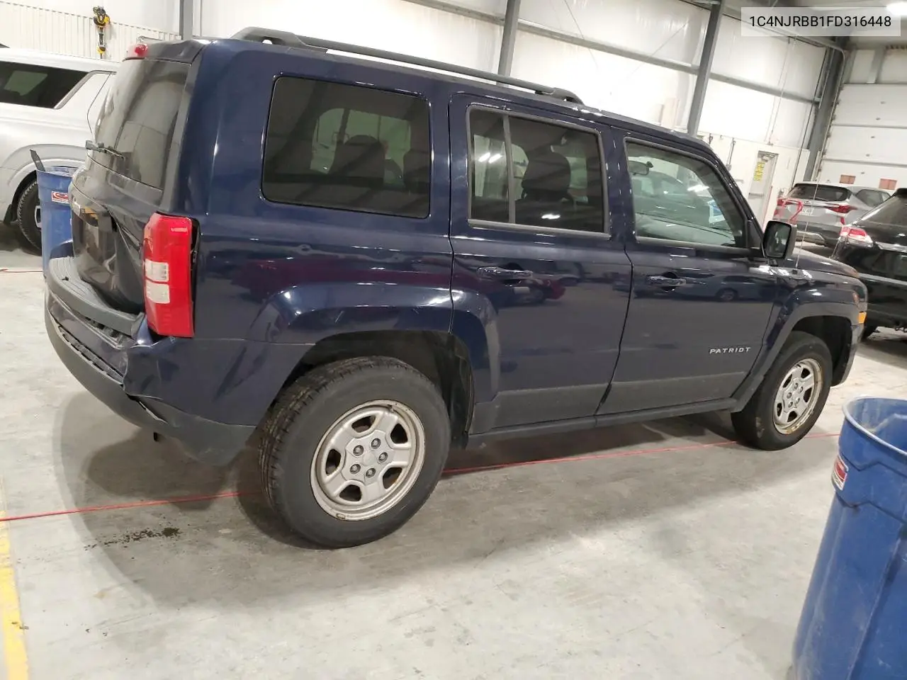 1C4NJRBB1FD316448 2015 Jeep Patriot Sport