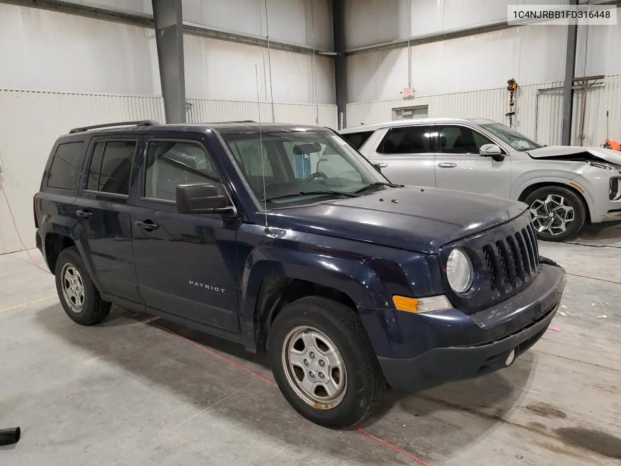 1C4NJRBB1FD316448 2015 Jeep Patriot Sport