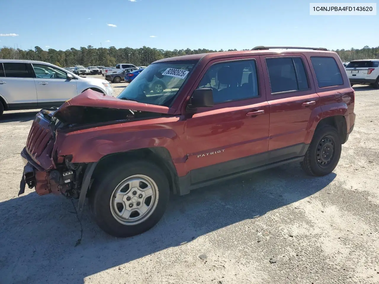 1C4NJPBA4FD143620 2015 Jeep Patriot Sport