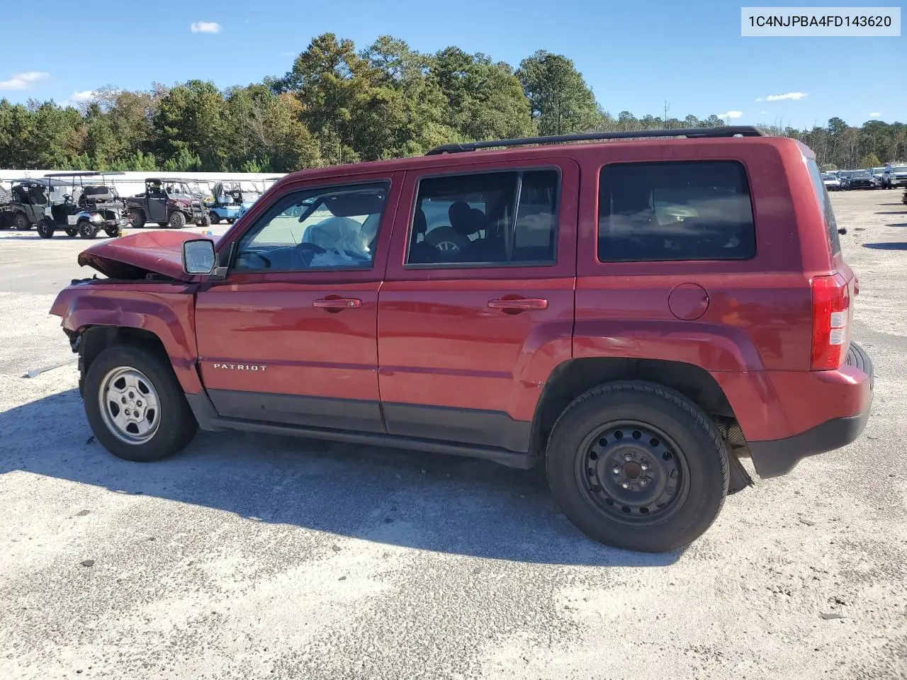 1C4NJPBA4FD143620 2015 Jeep Patriot Sport