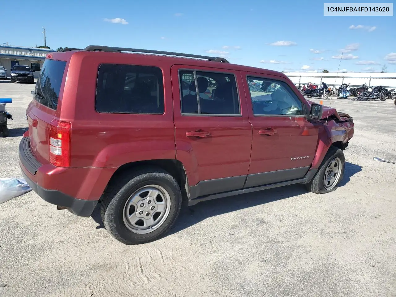 1C4NJPBA4FD143620 2015 Jeep Patriot Sport