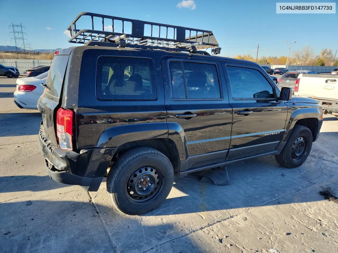 1C4NJRBB3FD147730 2015 Jeep Patriot Sport
