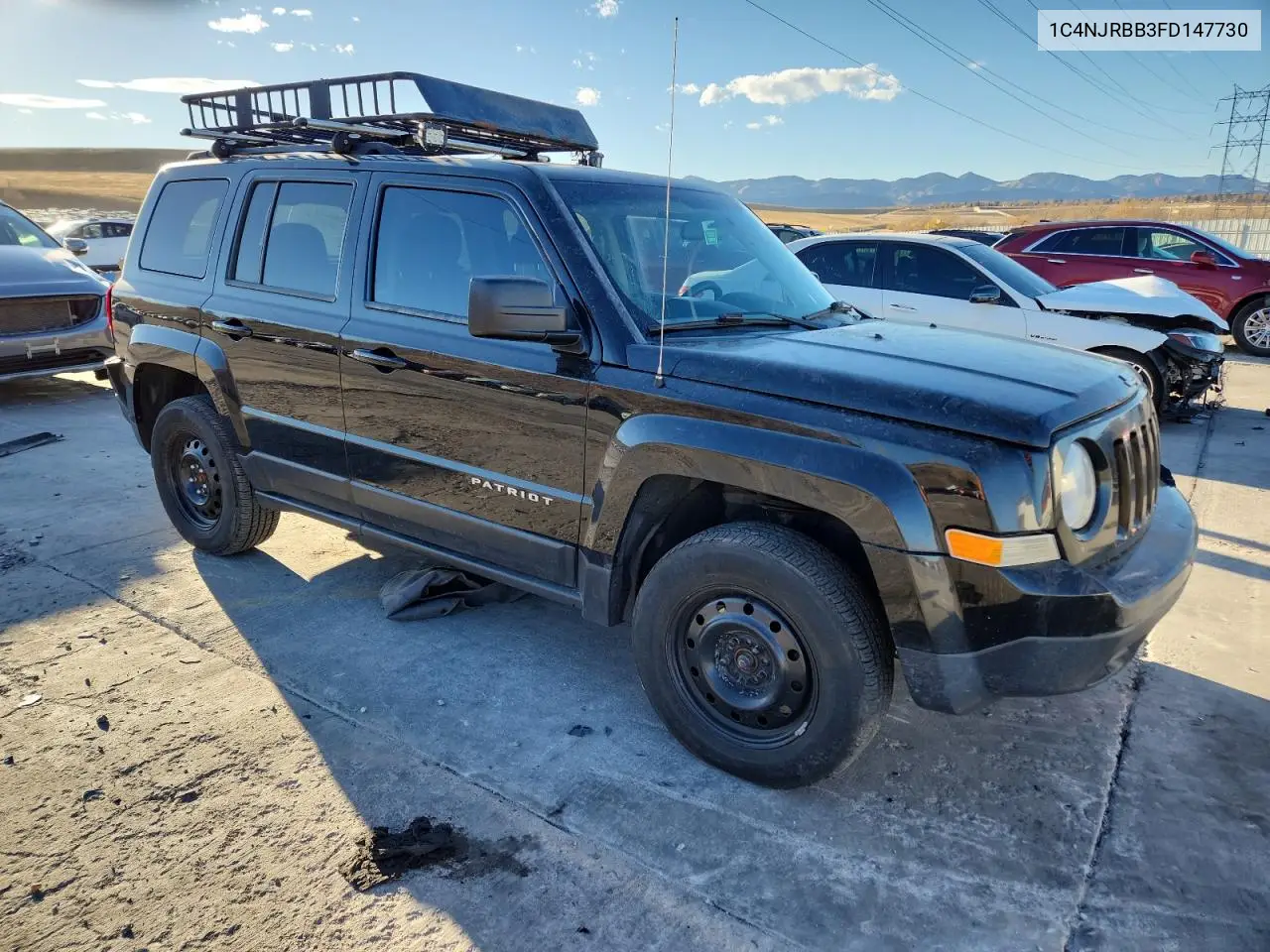 1C4NJRBB3FD147730 2015 Jeep Patriot Sport