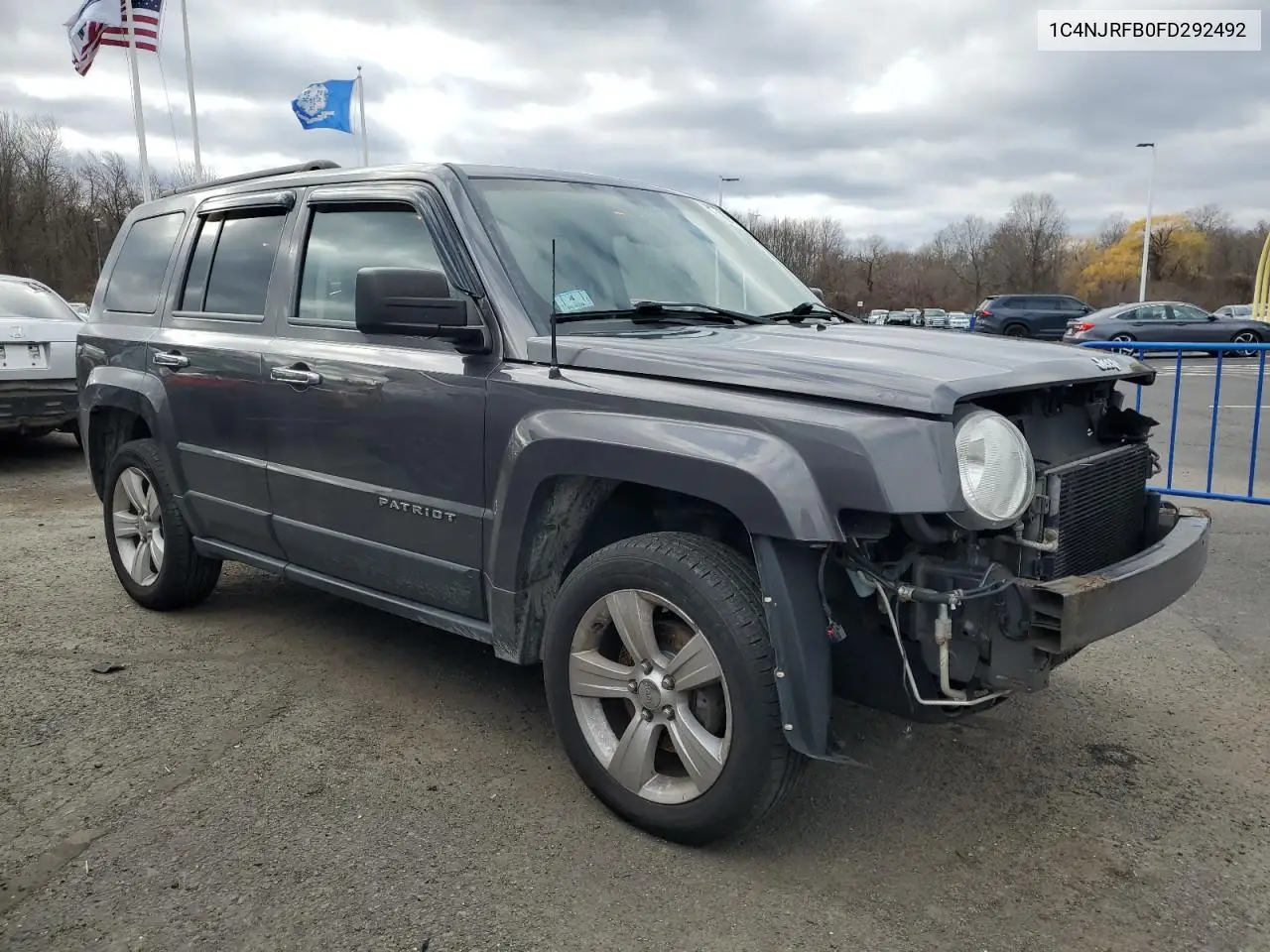 1C4NJRFB0FD292492 2015 Jeep Patriot Latitude