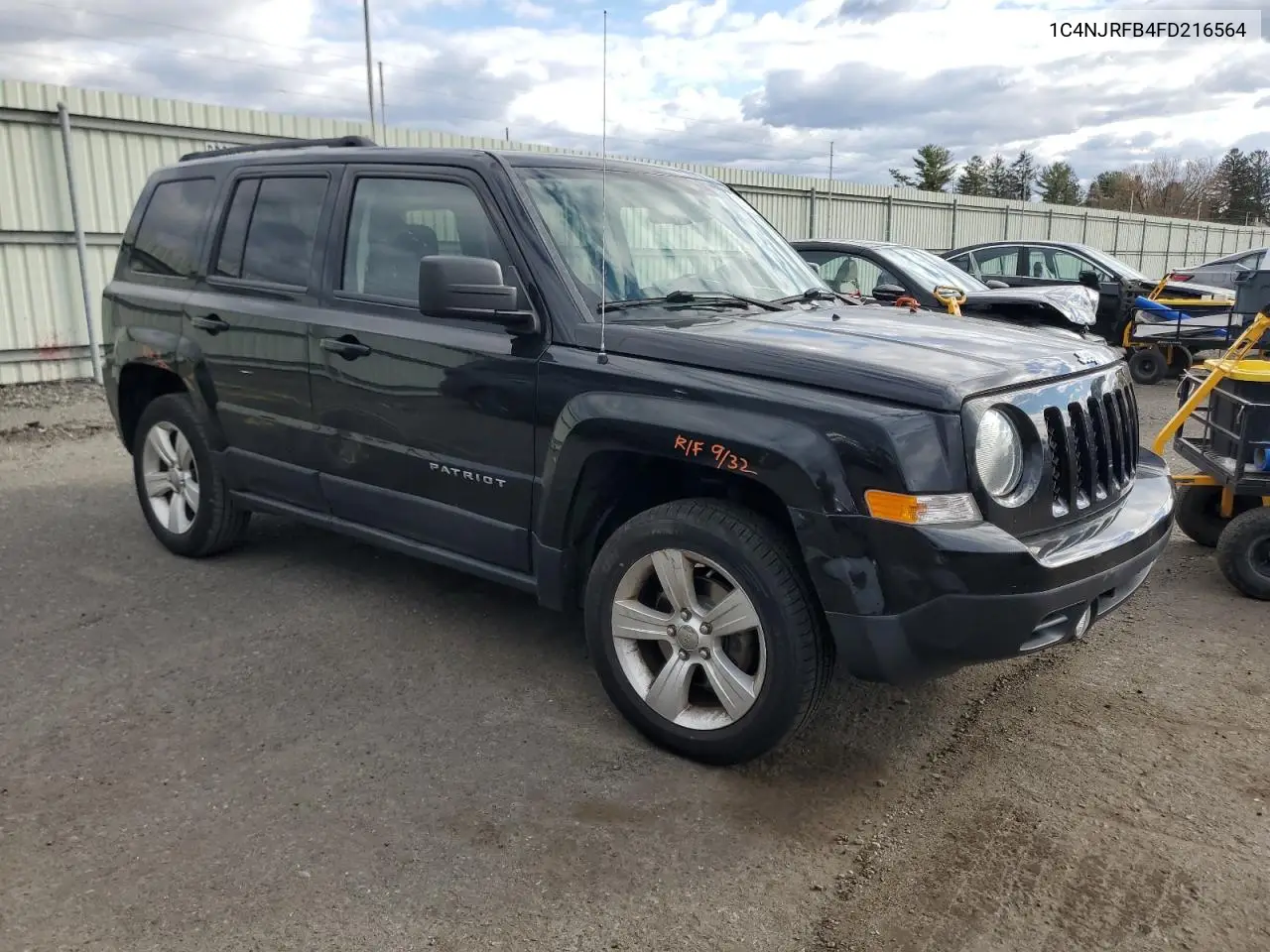 1C4NJRFB4FD216564 2015 Jeep Patriot Latitude