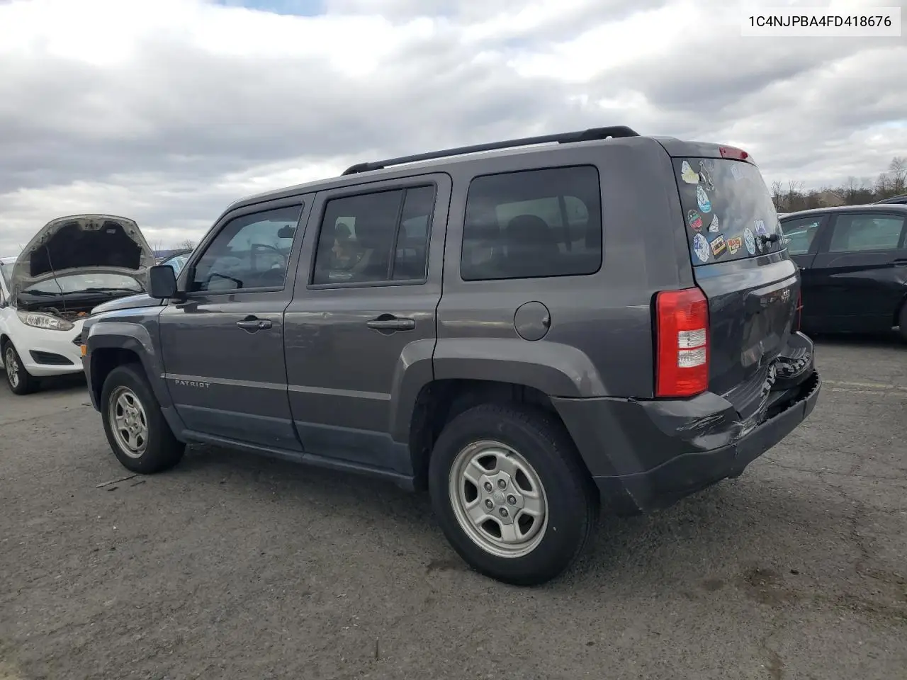 1C4NJPBA4FD418676 2015 Jeep Patriot Sport
