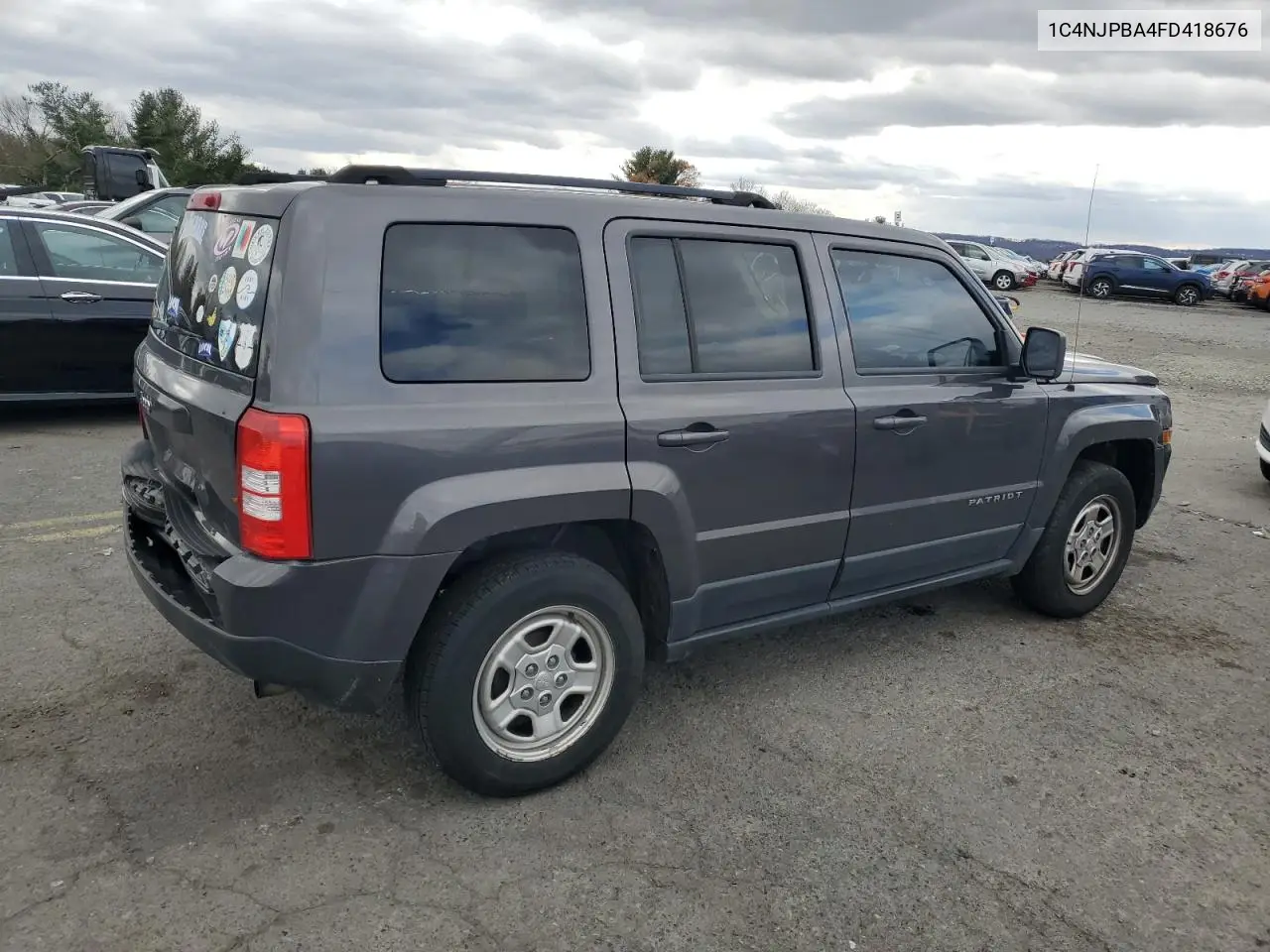 1C4NJPBA4FD418676 2015 Jeep Patriot Sport