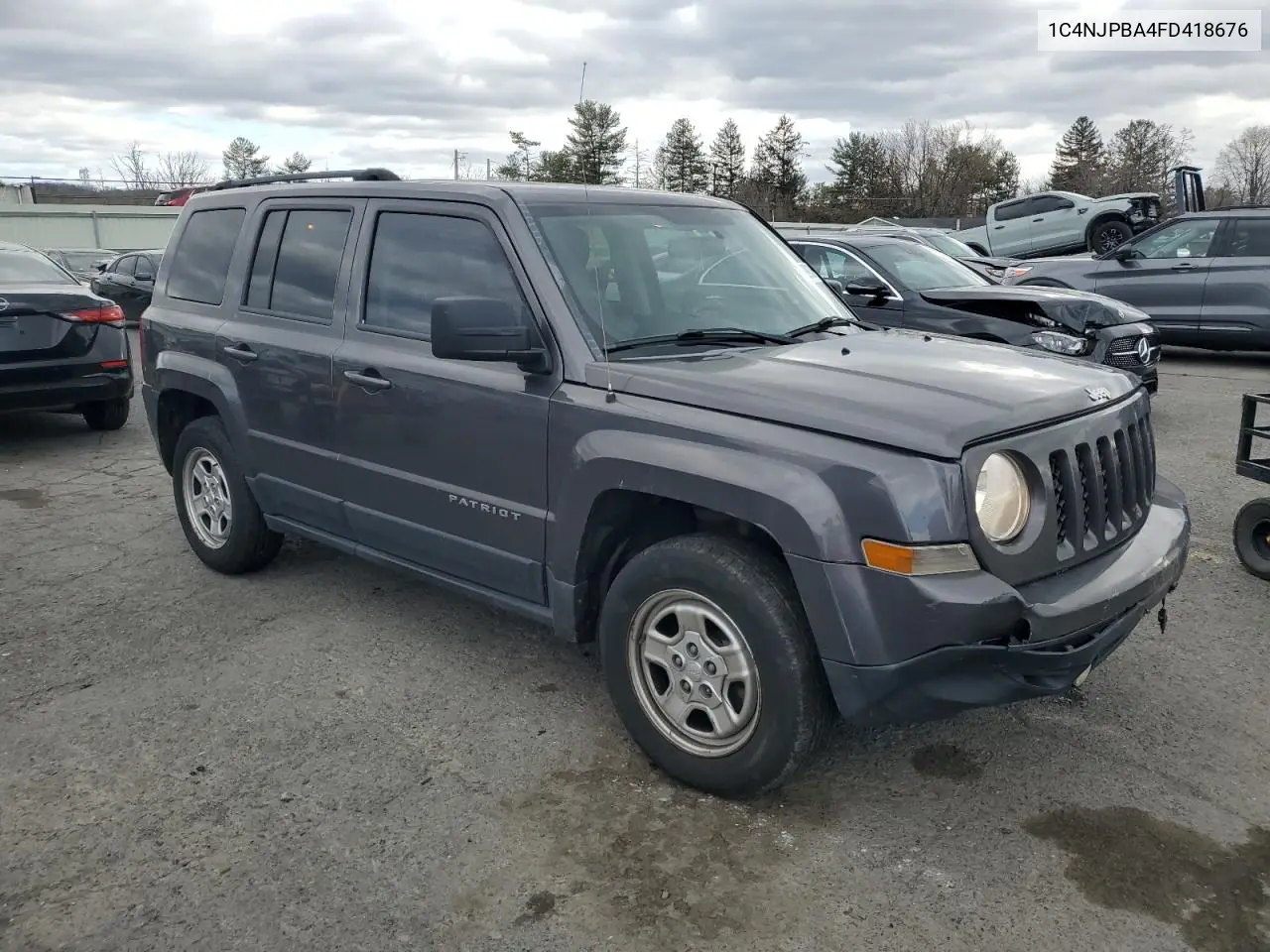 1C4NJPBA4FD418676 2015 Jeep Patriot Sport