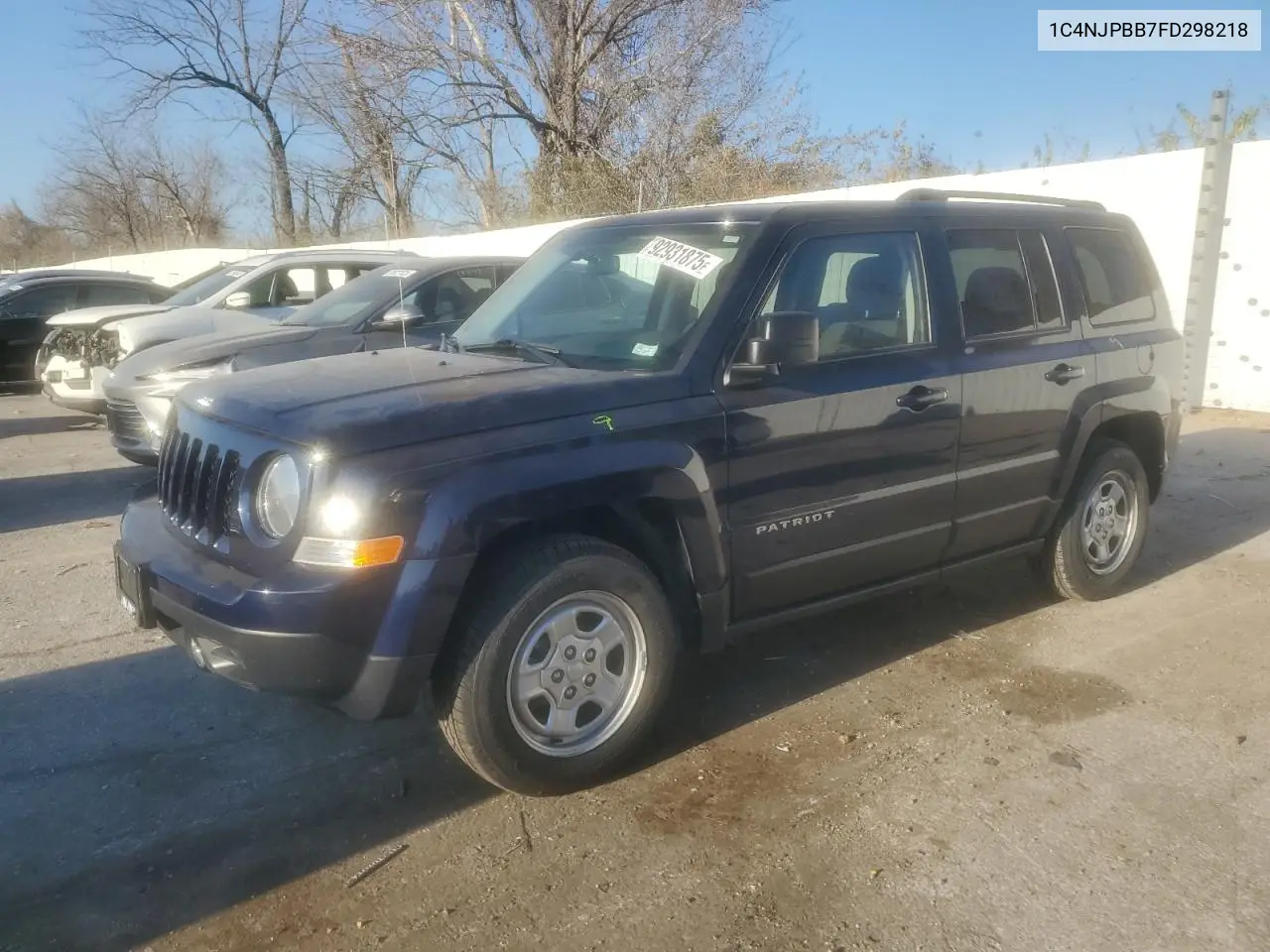 1C4NJPBB7FD298218 2015 Jeep Patriot Sport