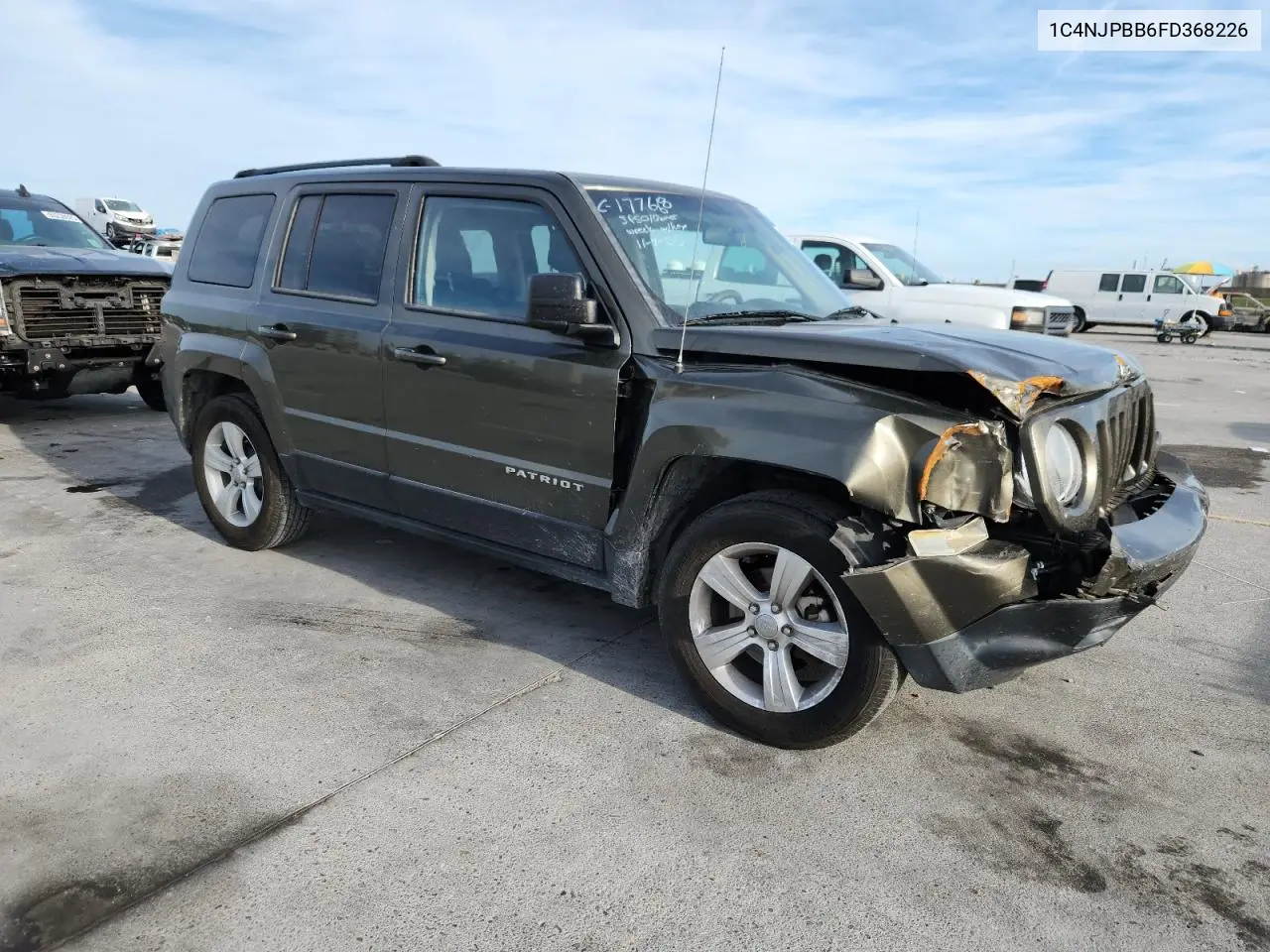 1C4NJPBB6FD368226 2015 Jeep Patriot Sport