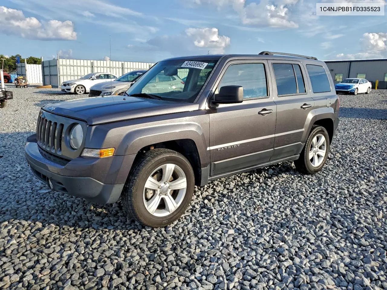 1C4NJPBB1FD335523 2015 Jeep Patriot Sport