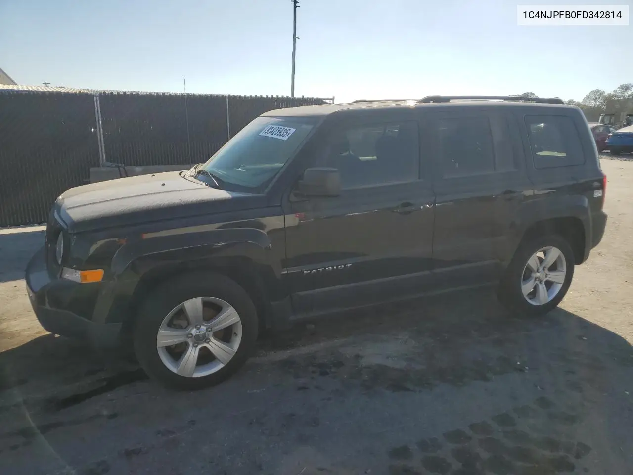 1C4NJPFB0FD342814 2015 Jeep Patriot Latitude