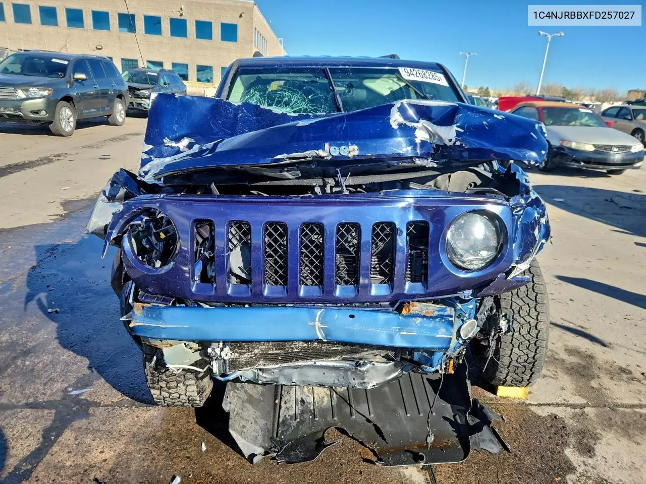 1C4NJRBBXFD257027 2015 Jeep Patriot Sport