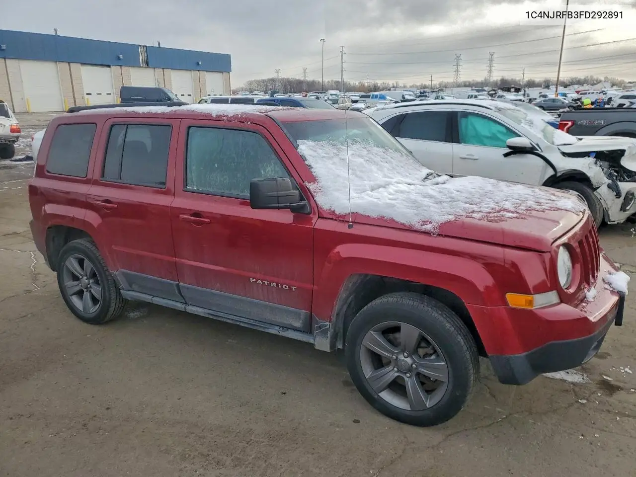 1C4NJRFB3FD292891 2015 Jeep Patriot Latitude