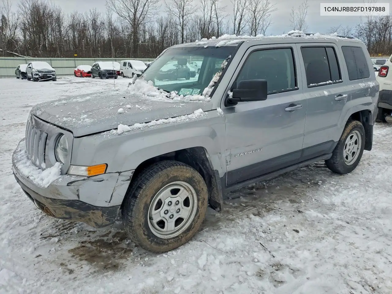 1C4NJRBB2FD197888 2015 Jeep Patriot Sport