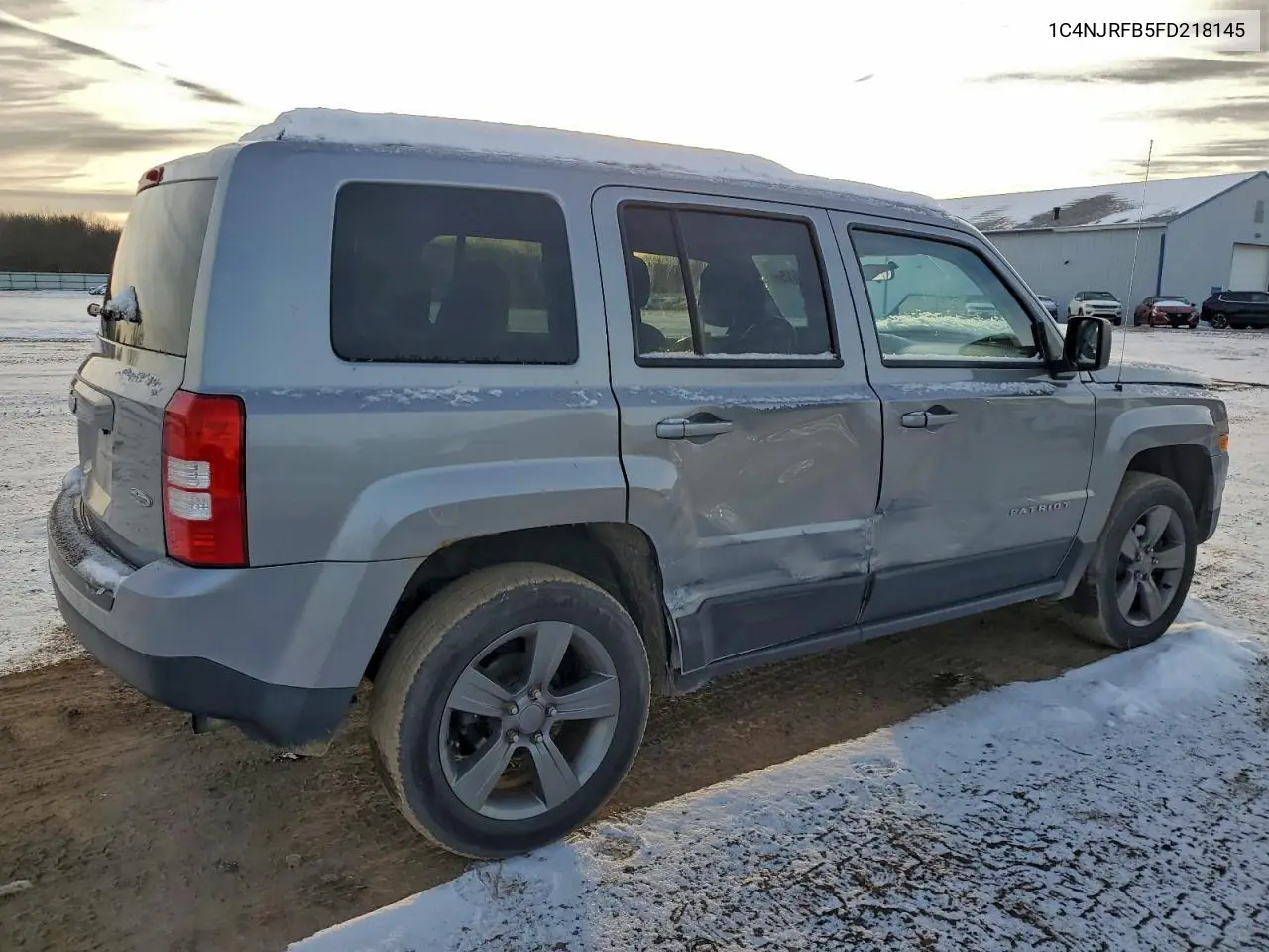 1C4NJRFB5FD218145 2015 Jeep Patriot Latitude