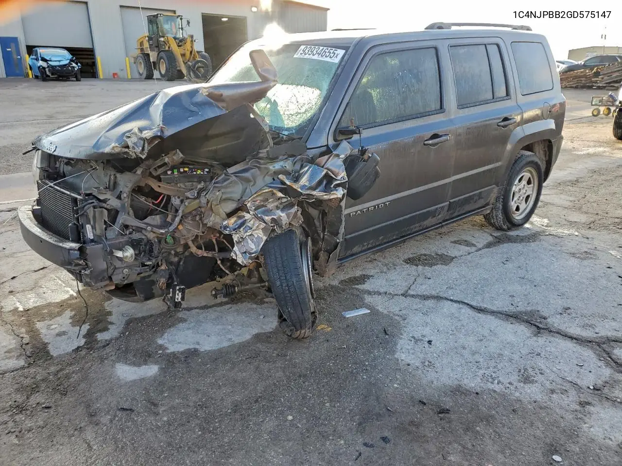 1C4NJPBB2GD575147 2016 Jeep Patriot Sport