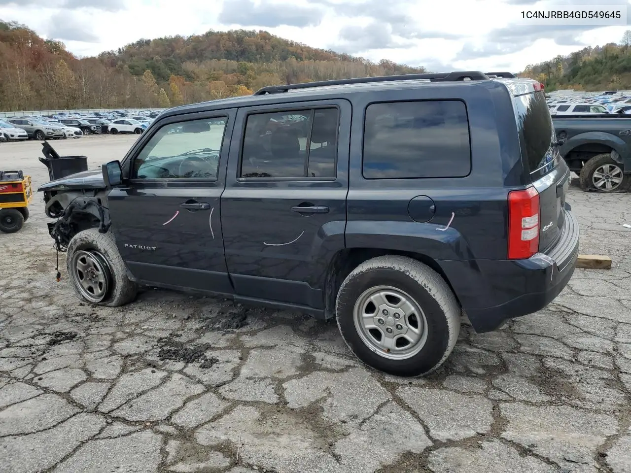 1C4NJRBB4GD549645 2016 Jeep Patriot Sport