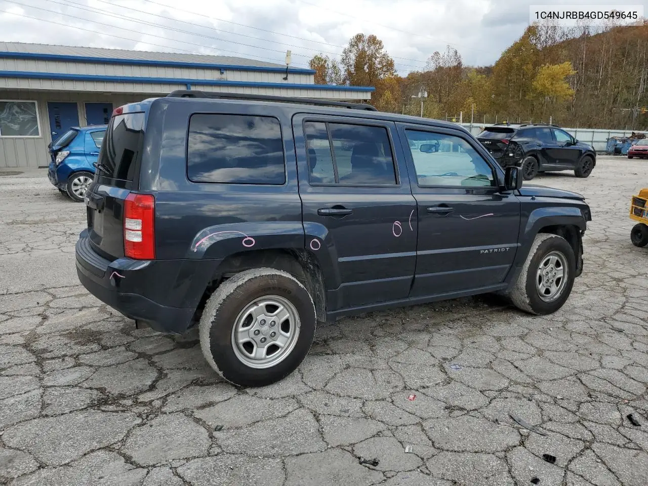1C4NJRBB4GD549645 2016 Jeep Patriot Sport