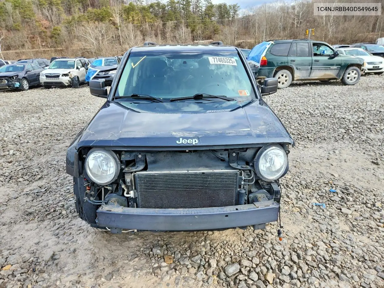 1C4NJRBB4GD549645 2016 Jeep Patriot Sport