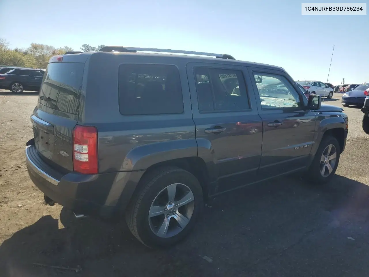 1C4NJRFB3GD786234 2016 Jeep Patriot Latitude