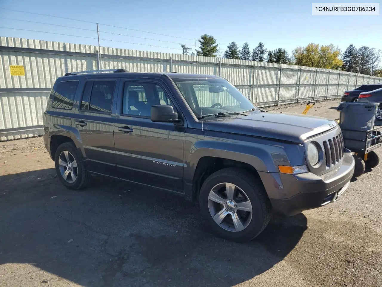 1C4NJRFB3GD786234 2016 Jeep Patriot Latitude
