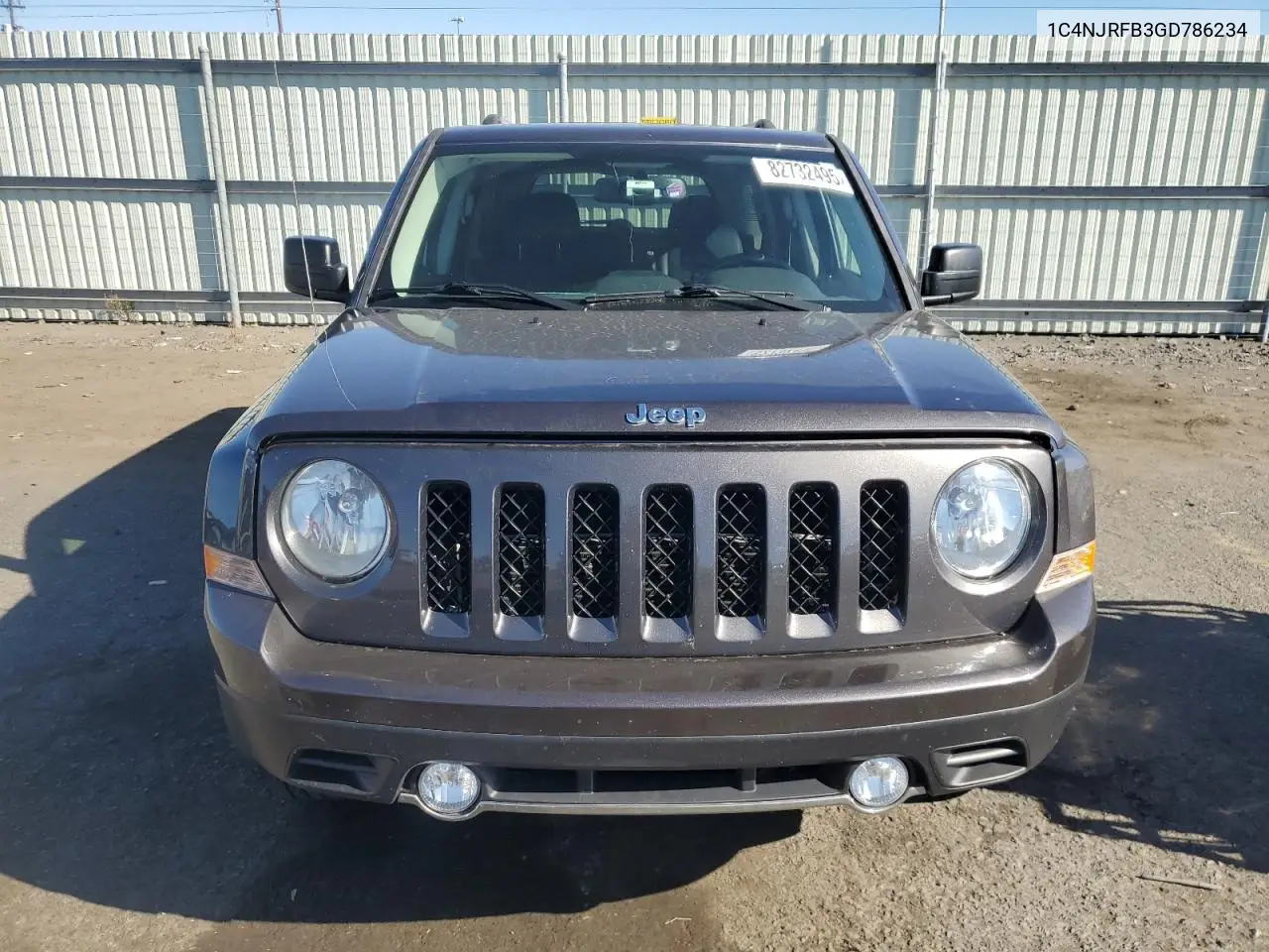 1C4NJRFB3GD786234 2016 Jeep Patriot Latitude