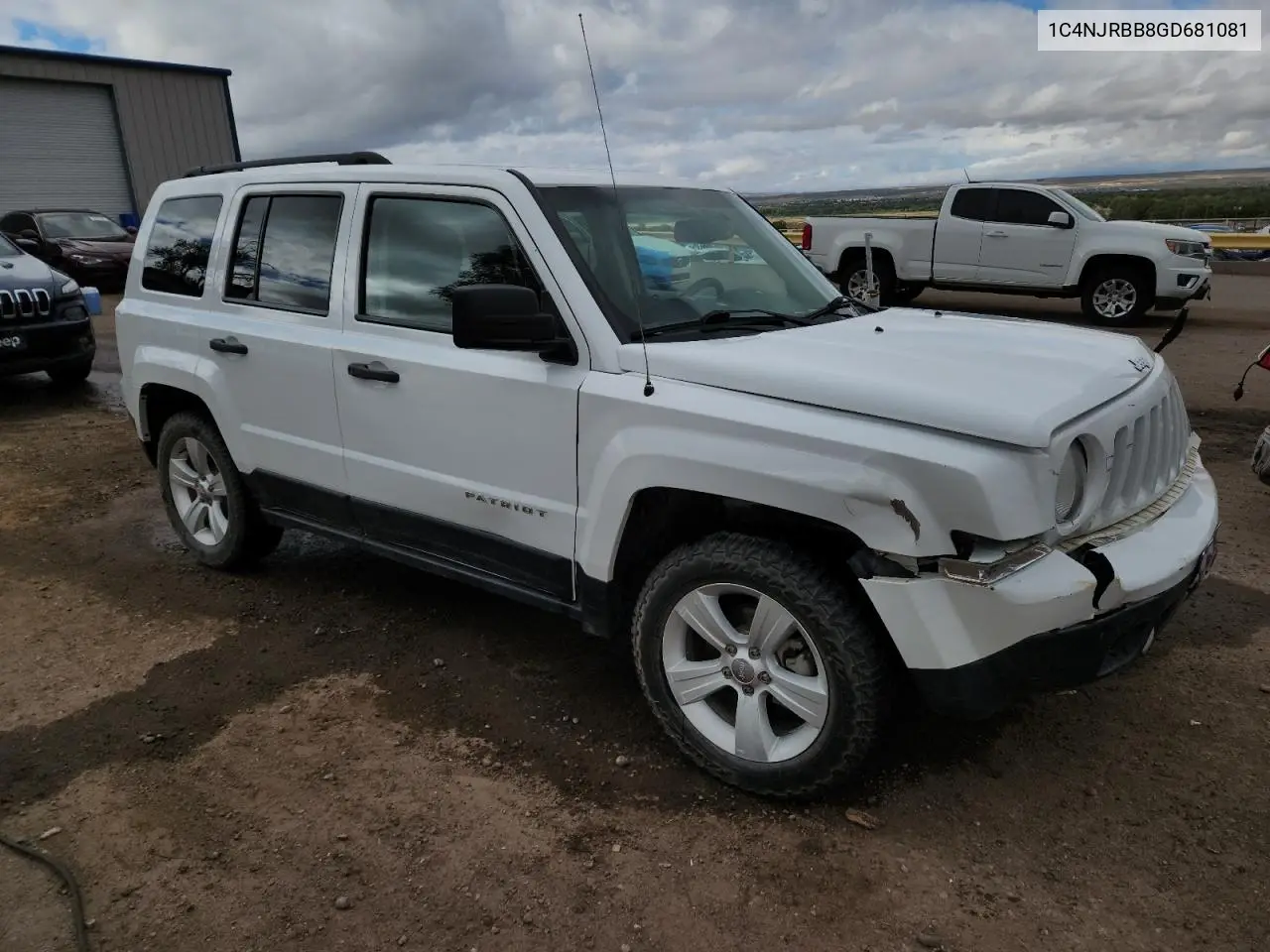 1C4NJRBB8GD681081 2016 Jeep Patriot Sport