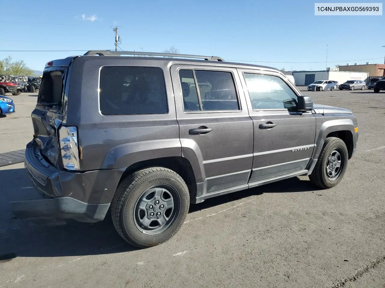 1C4NJPBAXGD569393 2016 Jeep Patriot Sport