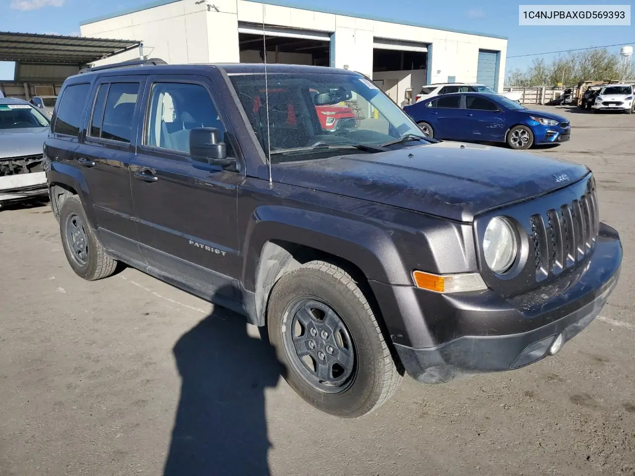 1C4NJPBAXGD569393 2016 Jeep Patriot Sport