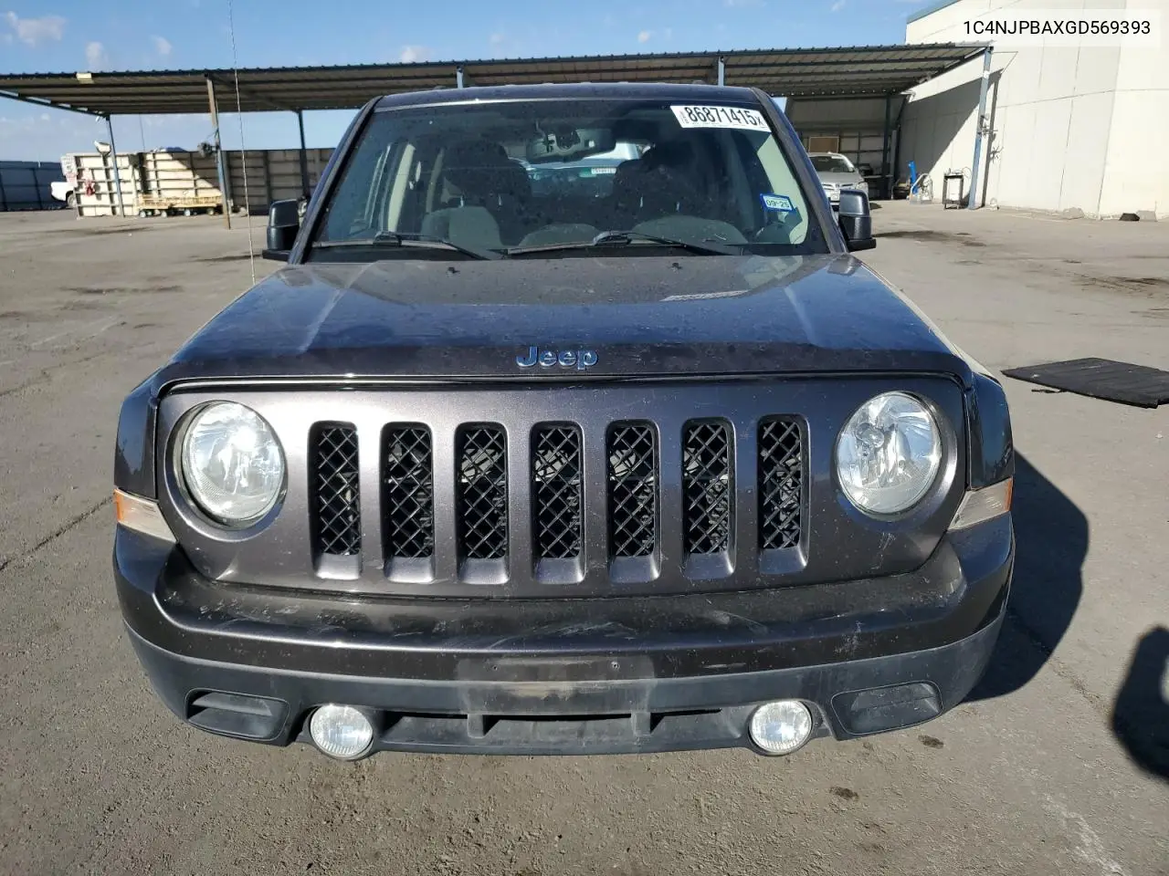 1C4NJPBAXGD569393 2016 Jeep Patriot Sport