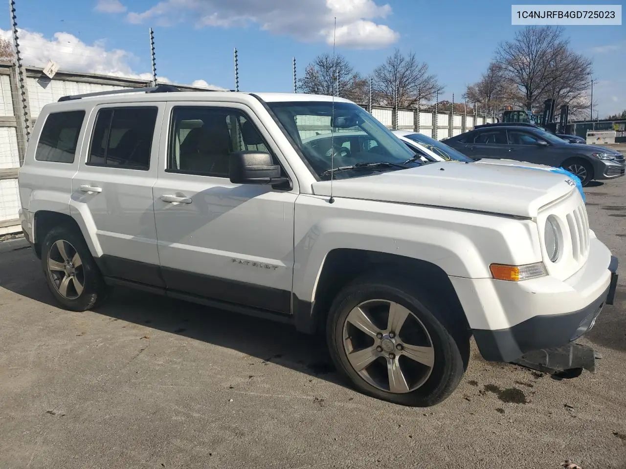 1C4NJRFB4GD725023 2016 Jeep Patriot Latitude