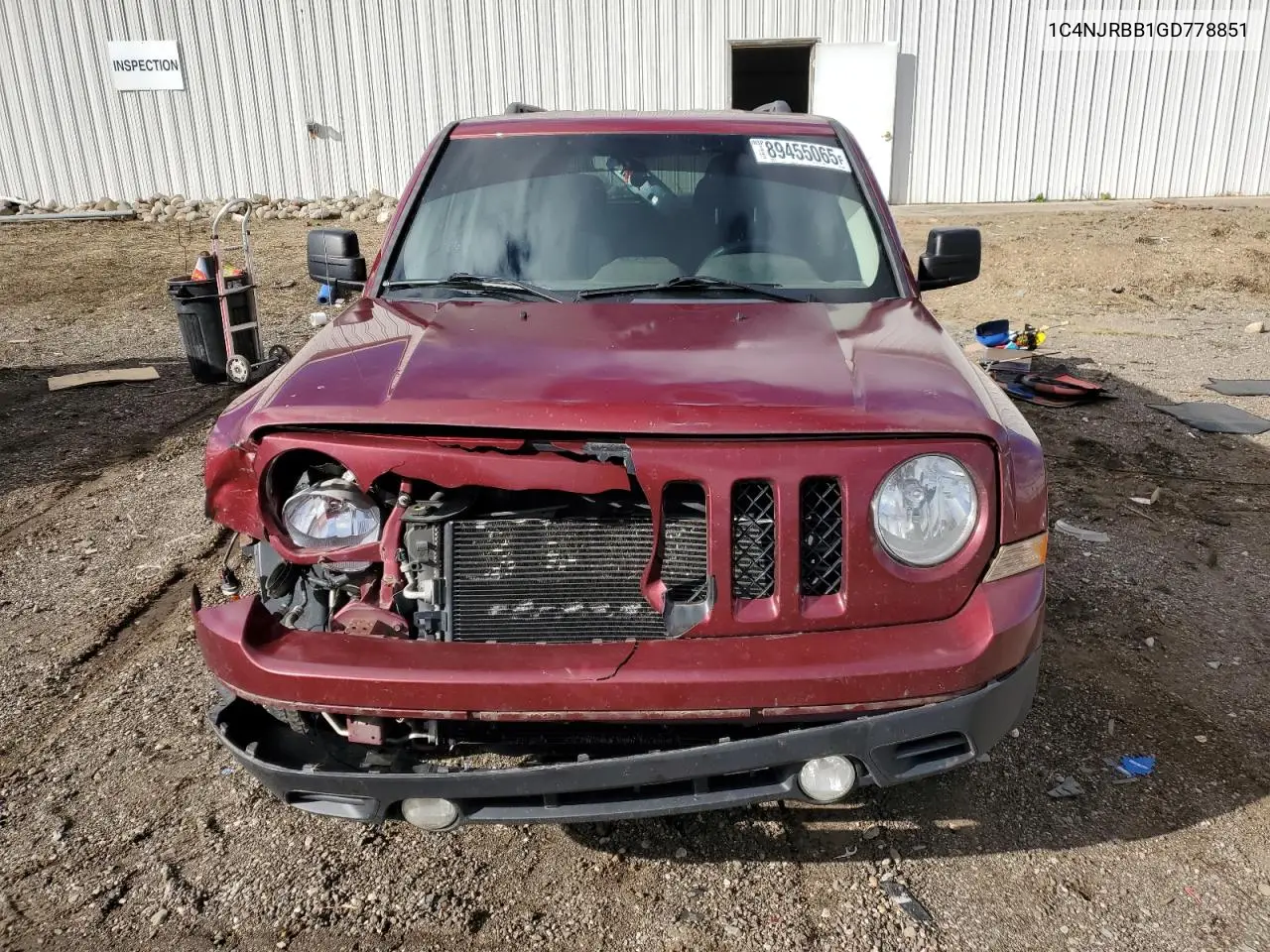 1C4NJRBB1GD778851 2016 Jeep Patriot Sport