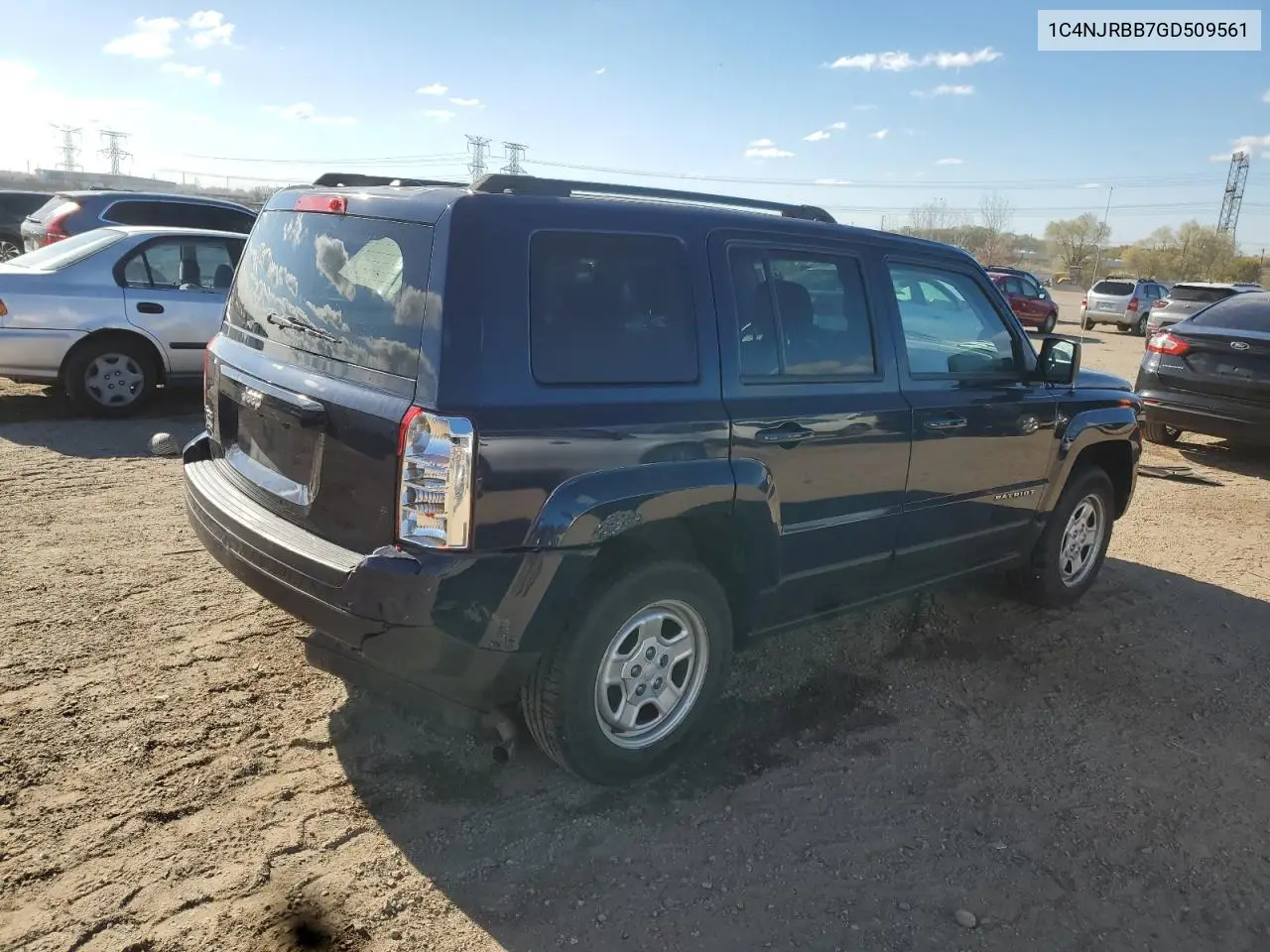 1C4NJRBB7GD509561 2016 Jeep Patriot Sport