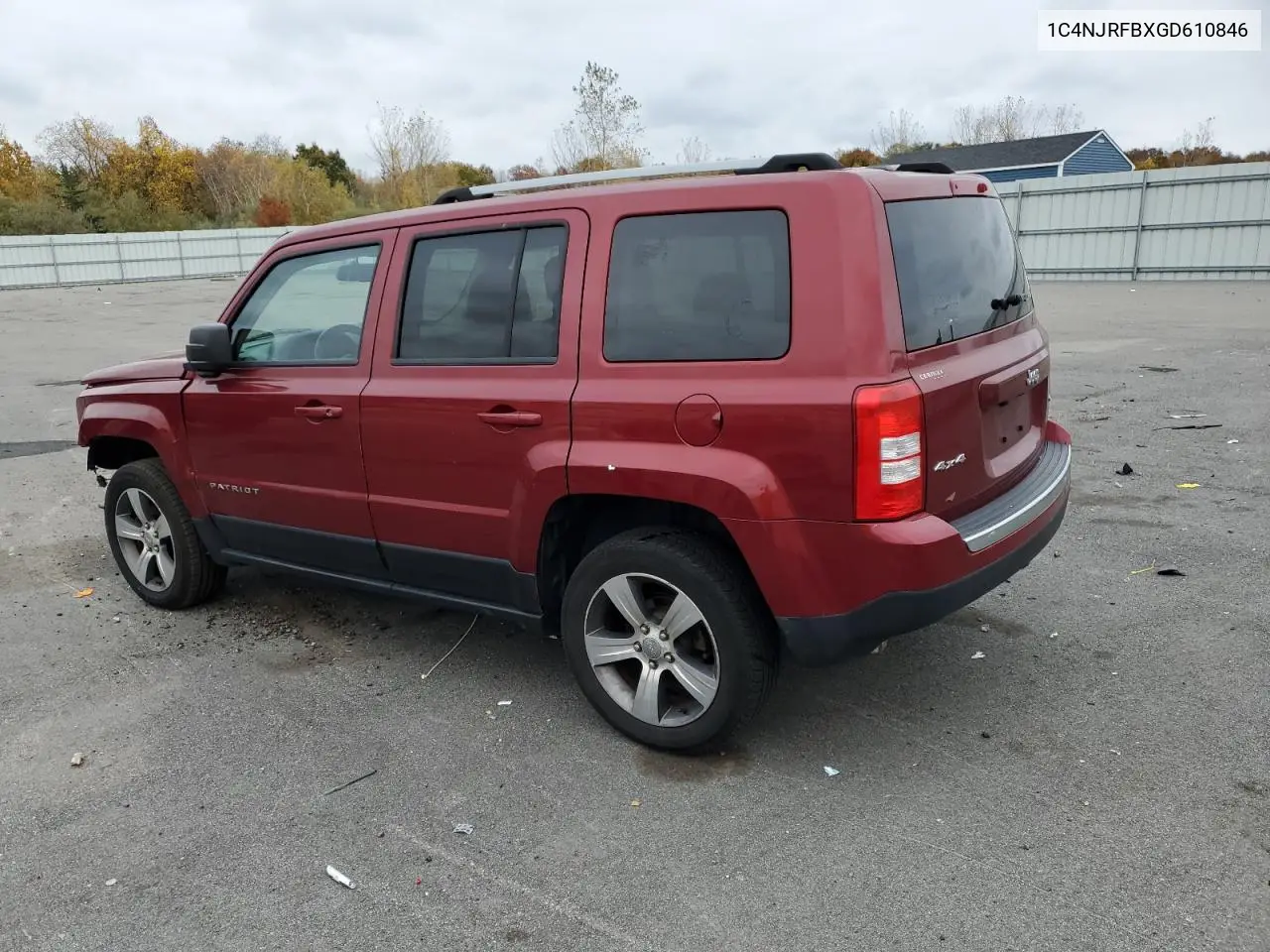 1C4NJRFBXGD610846 2016 Jeep Patriot Latitude