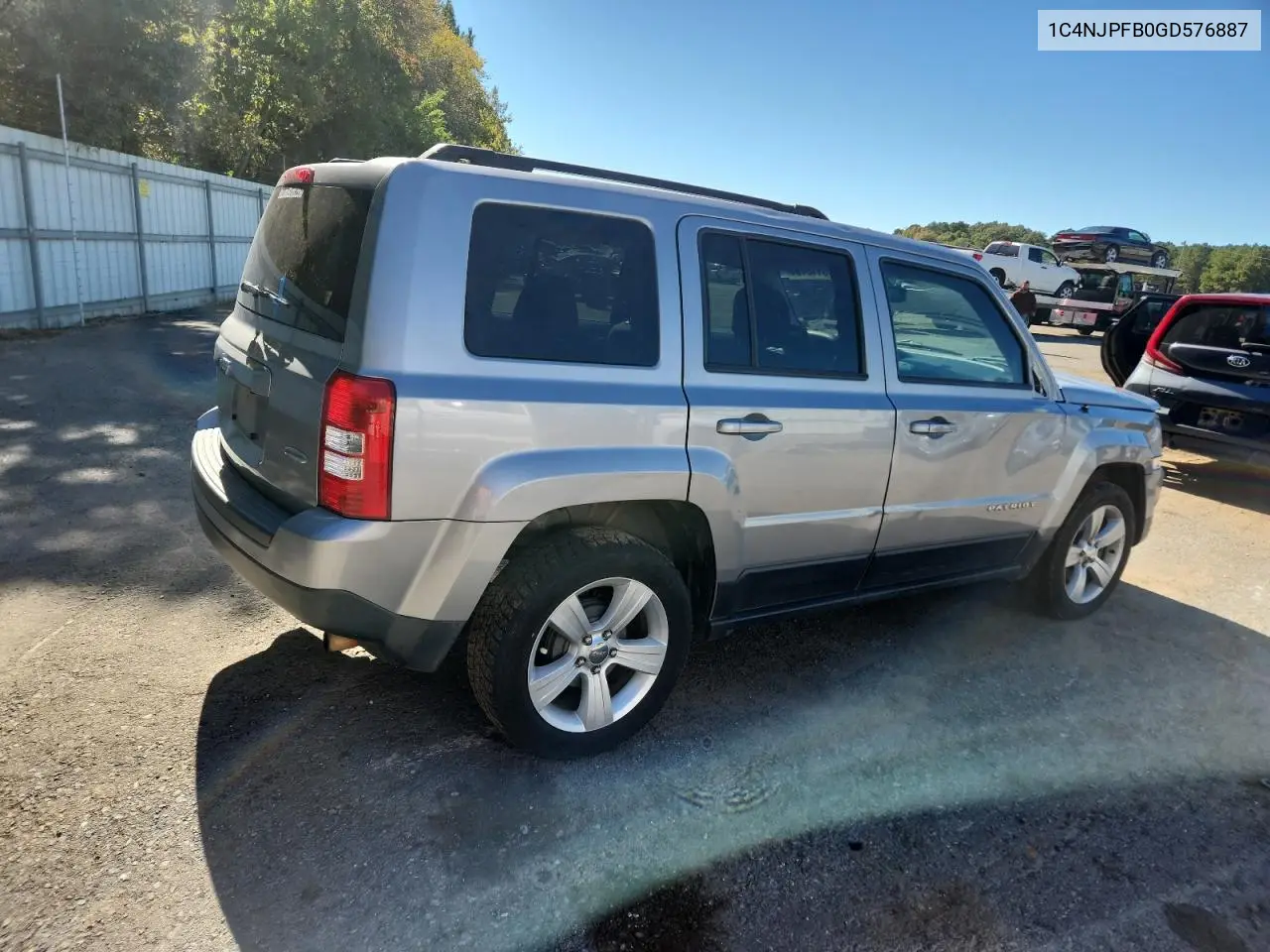 1C4NJPFB0GD576887 2016 Jeep Patriot Latitude