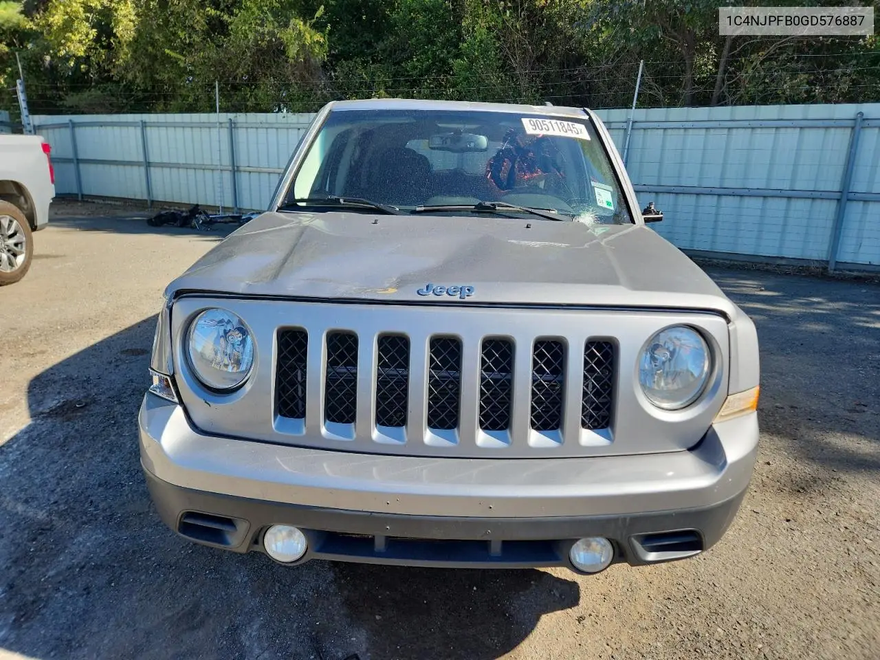 1C4NJPFB0GD576887 2016 Jeep Patriot Latitude