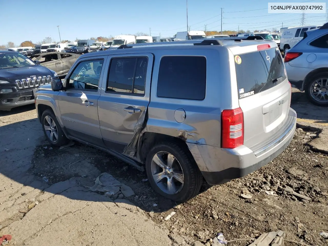 1C4NJPFAXGD747992 2016 Jeep Patriot Latitude